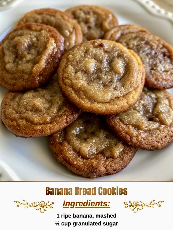 Banana Bread Cookies