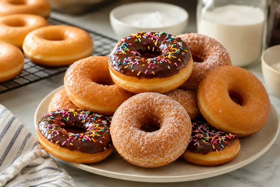 Homemade Donuts Recipe – Soft, Fluffy & Easy to Make at Home