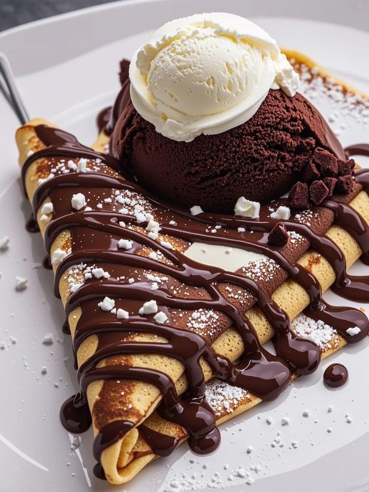 Chocolate Crepe Delight Recipe