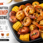 Garlic Butter Shrimp Boil Bowl 🦐🌽 Easy One-Pan Dinner Recipe