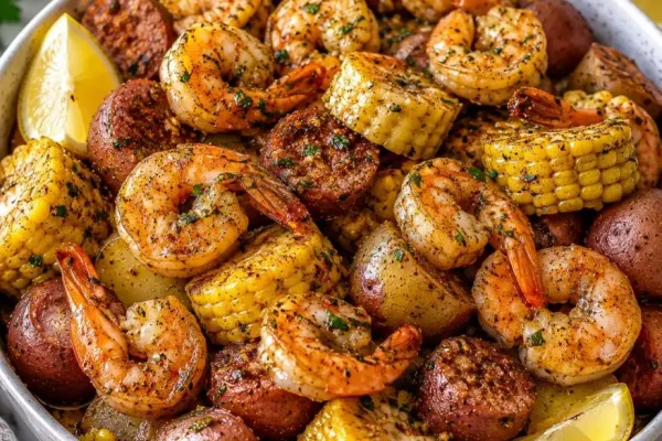 Irresistible Garlic Butter Shrimp Boil Bowl in 30 Minutes