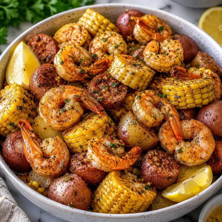 Irresistible Garlic Butter Shrimp Boil Bowl in 30 Minutes