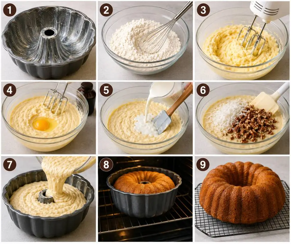Italian Cream Pound Cake Recipe – Moist, Rich & Easy Homemade Dessert