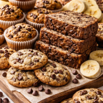 Banana And Chocolate Chip Baked Goods
