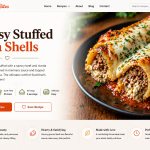 Cheesy Stuffed Pasdts Shells