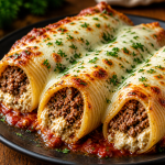 Cheesy Stuffed Pasdts Shells